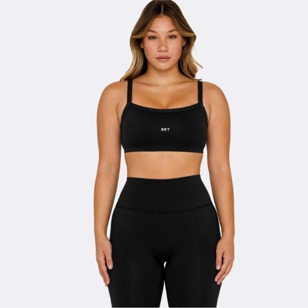 SET ACTIVE sporty scoop bra XS